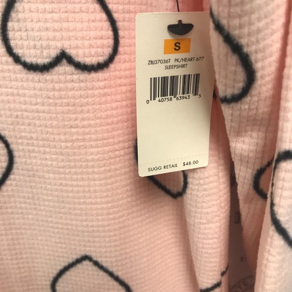 Betsey Johnson Sleep shirt long sleeve NWT - Picture 5 of 7